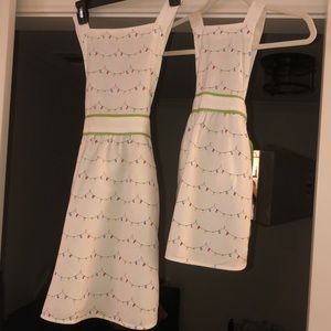 Barely used Mother / Daughter halter aprons